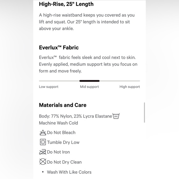 Lululemon Athletica Wunder Train High Rise 25” Size 4 Dusty Lilac Leggings - Picture 9 of 9